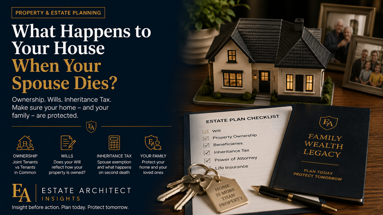 What Happens to Your House When Your Spouse Dies?