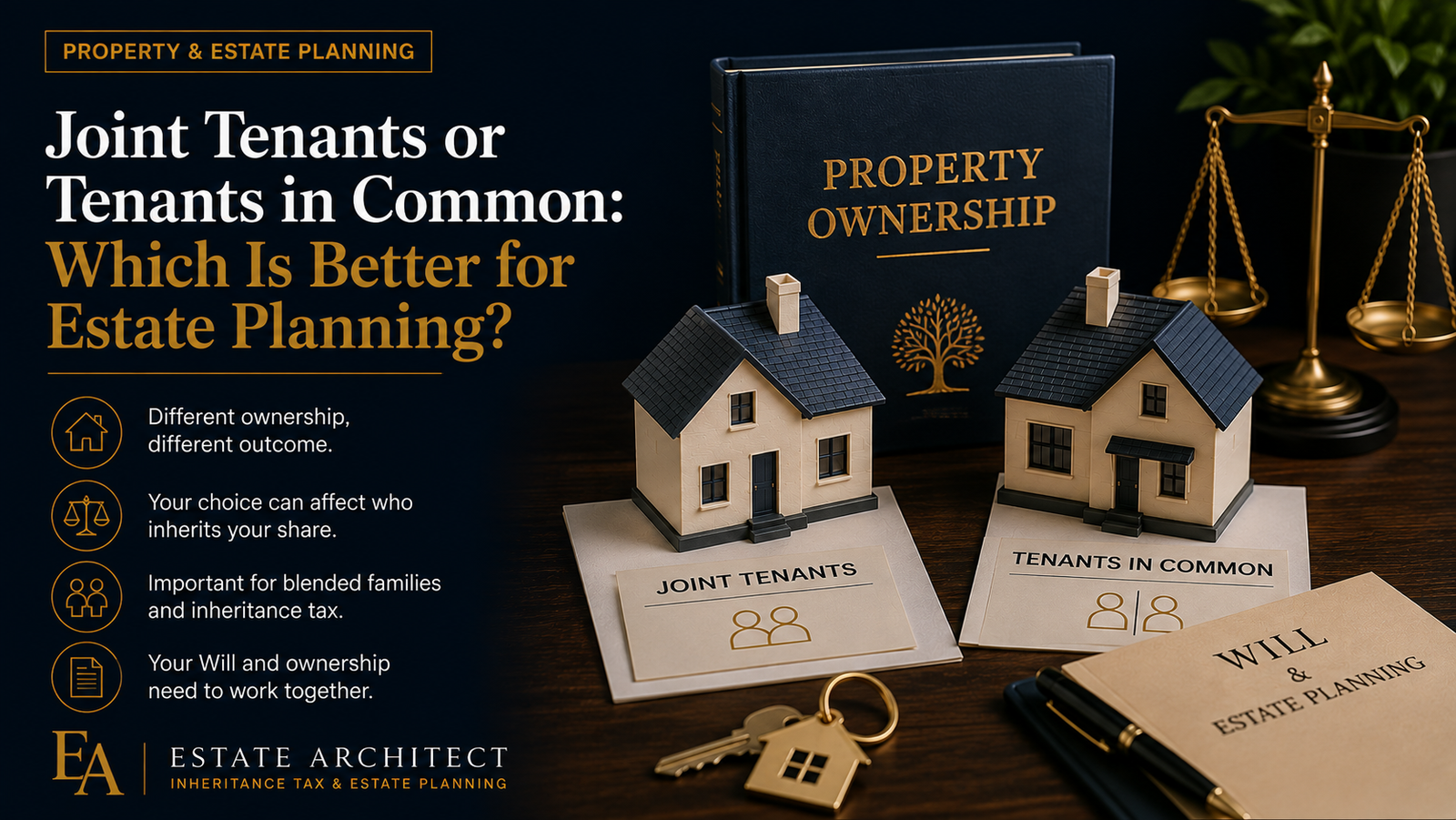 Joint Tenants or Tenants in Common: Which Is Better for Estate Planning?