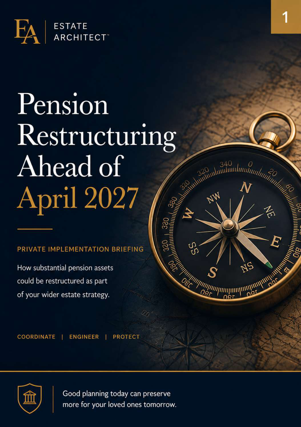 Pension Restructuring Ahead of April 2027 report