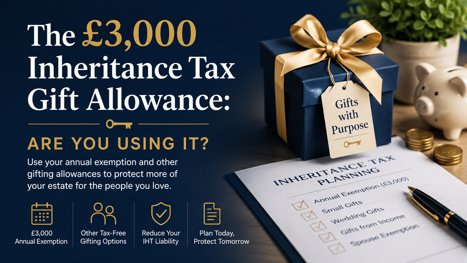 The £3,000 Inheritance Tax Gift Allowance: Are You Using It?