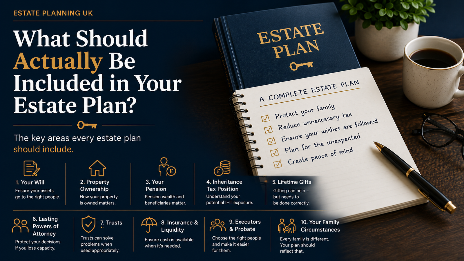 Estate Planning UK: What Should Actually Be Included in Your Estate Plan?